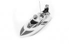 Mini Micro RC Speed Boat White