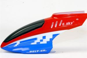 Canopy for Esky Belt CP V2, Red and Blue