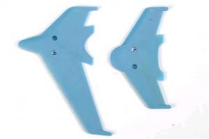 Vertical & horizontal tail blade set(blue)