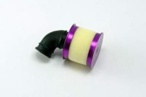 Purple Capped aluminum air filter with element 