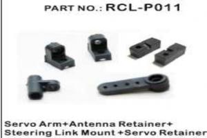 Servo Arm+Antenna Retainer+Link Mount 
