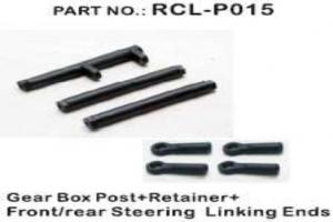 Gear Box Post+Retainer+Link Ends 