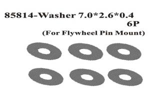 Washer 2.7*6.0*0.5(For Flywheel Pin Mount) 6Pcs (85814)