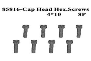 Cap Head Hex Screws 4*10 8Pcs (85816)
