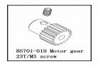 Motor gear 23T/M3 screw (BS701-019)