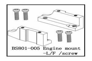 Engine mount-L/F (BS801-005)