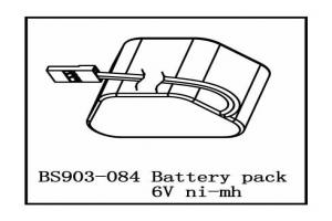 Battery Pack 6V (Ni-Mh) (BS903-084)