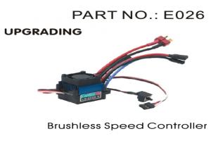 Sensorless Brushless Speed Control (ESC) (E026)