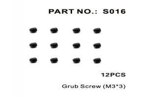 Grub Screw M3*3mm (S016)