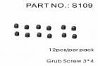 Grub Screw 3.4 12pcs (S109)