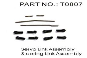 Servo Link Assembly and Steering Turn buckle Assemble (T0807)