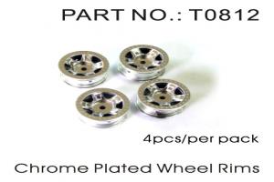 Chrome Wheels 4pcs (T0812)