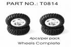 Complete Wheels and Tires 4pcs (T0814)